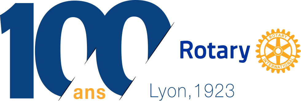 Rotary 100 ans Logo